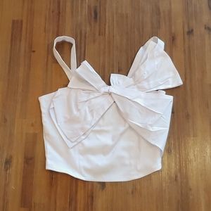 Women's Bow Crop Top